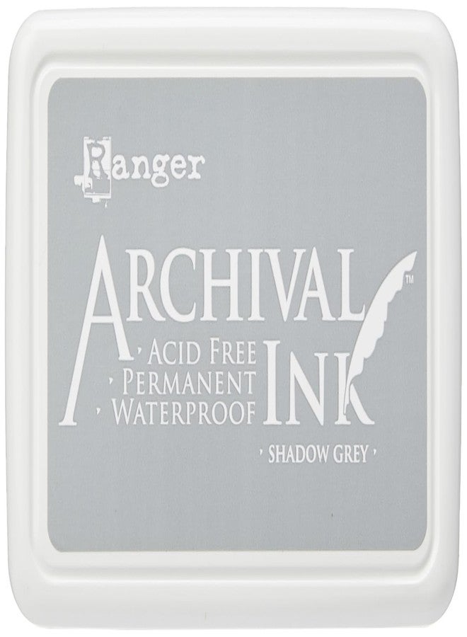 Ranger Archival Ink Pad #0-Shadow Grey - Image 1